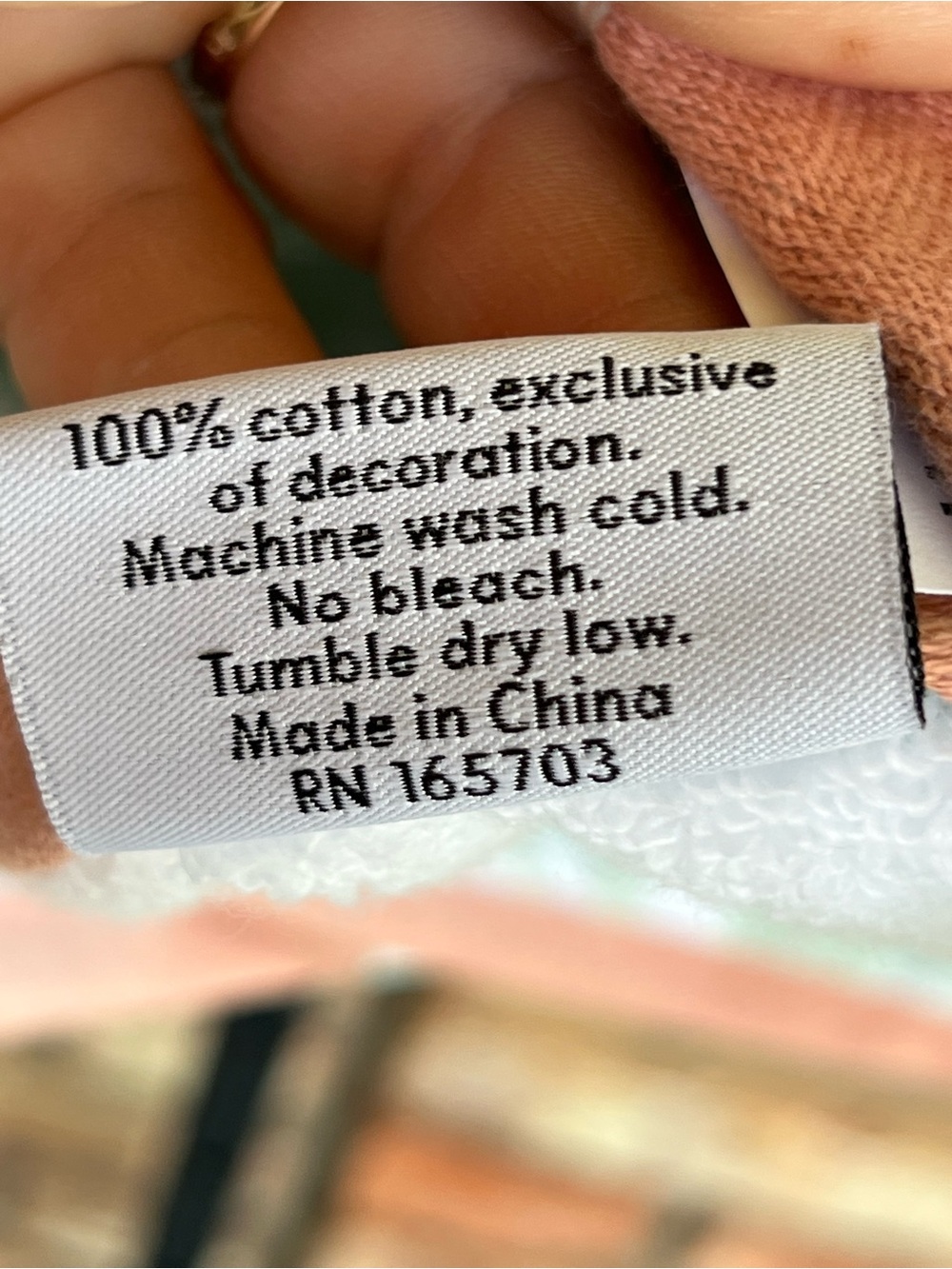 Sanctuary Mint Green & White Floral bath towel 100% cotton, 28x52 New with tags - Picture 5 of 6